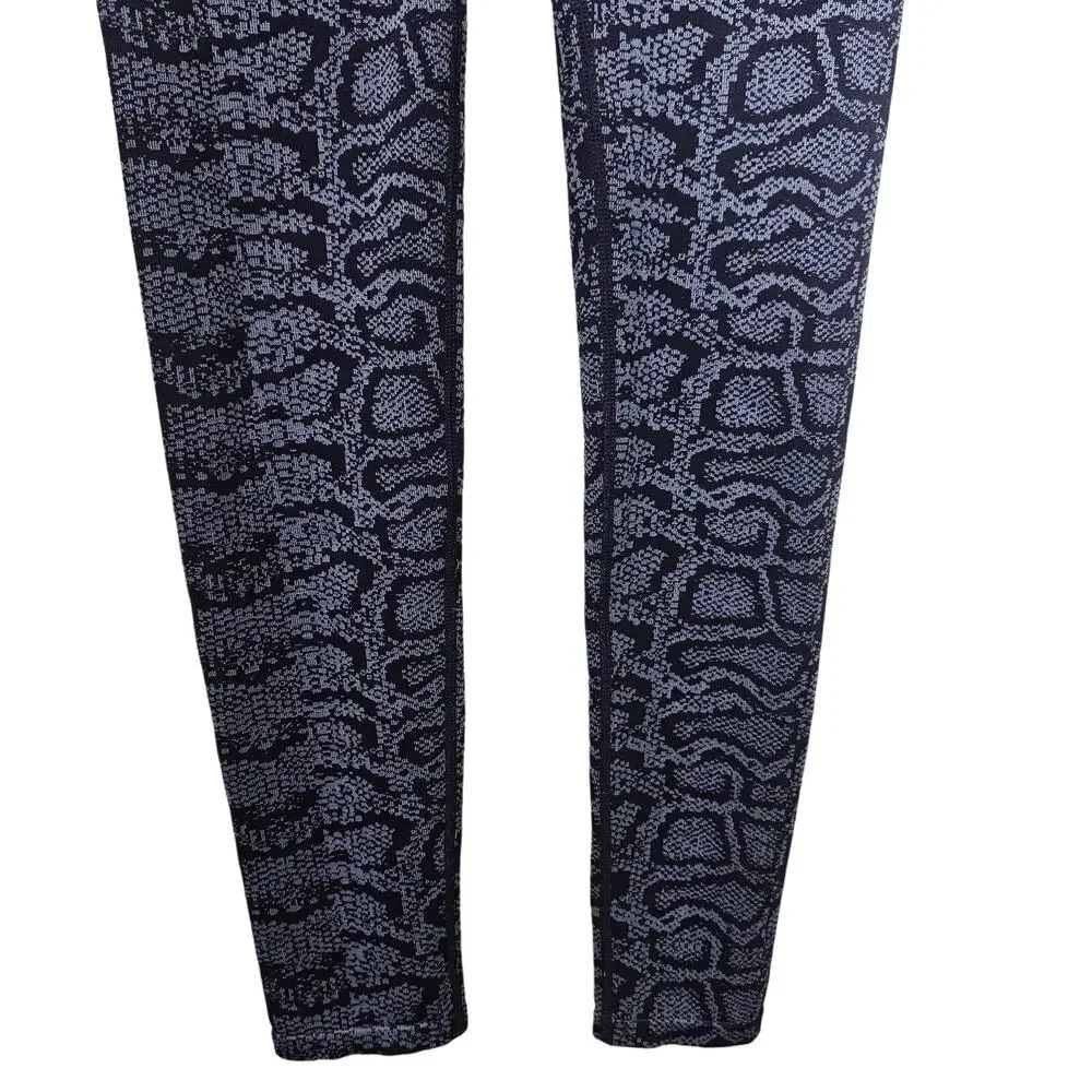 Ryka Blue Snake Print Stretch Seamless Inseam 30